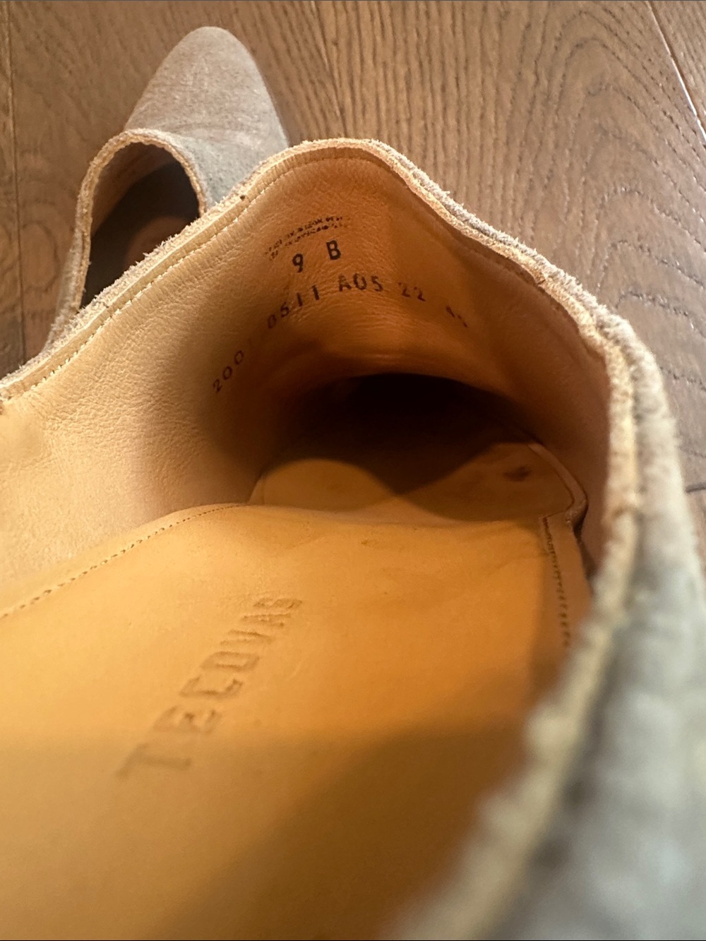 Tecovas Suede Mule Shoes - Picture 4 of 6